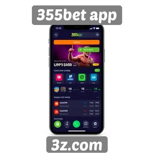 Análise da interface do usuário do 355bet app